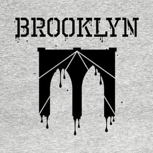 Brooklyn Bridge Paint Drip T-Shirt